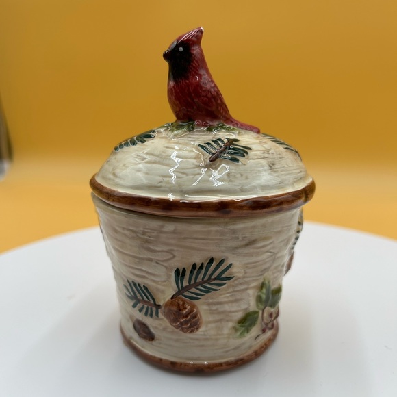 Sonoma Knollwood cardinal votive holder, Christmas decor - Picture 1 of 4